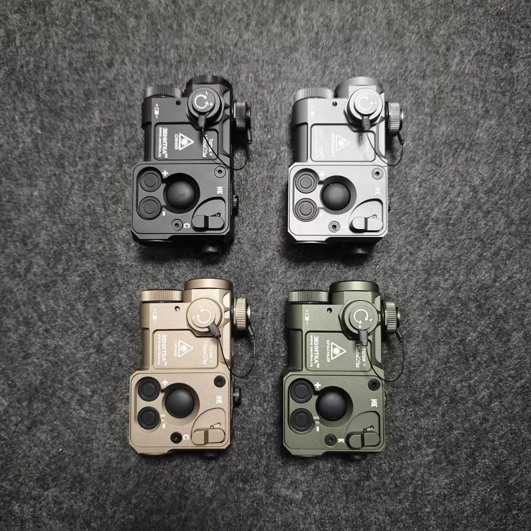 Zenitco táctico PERST 4 Perst-4 punto verde IR puntería láser combinado dispositivo GEN pistola caza arma láser luz 20MM Rail - imagen 3