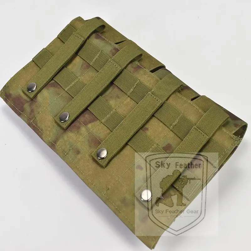 Doble triple cuádruple M4 5,56 EMR camuflaje 900D bolsa para revistas paquete de accesorios tácticos configuración estándar MOLLE - imagen 5