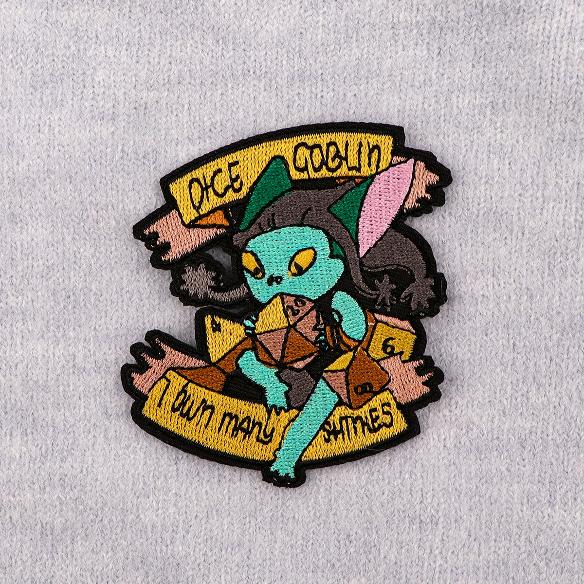 Parche para planchar con dados, parche para ropa, juego de ropa, parche bordado, accesorios de ropa, pegatinas de costura - imagen 2
