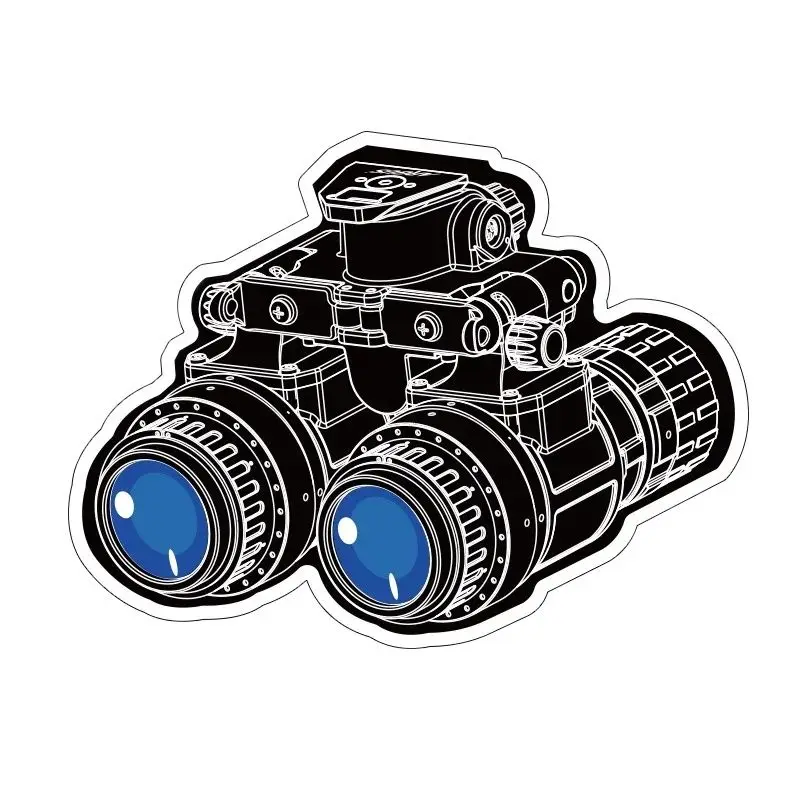 GBRS funda adhesiva con inscripción, pegatina BNVD1431 PVS31 PVS14 GPNVG18 NVG (solo pegatinas) - imagen 5