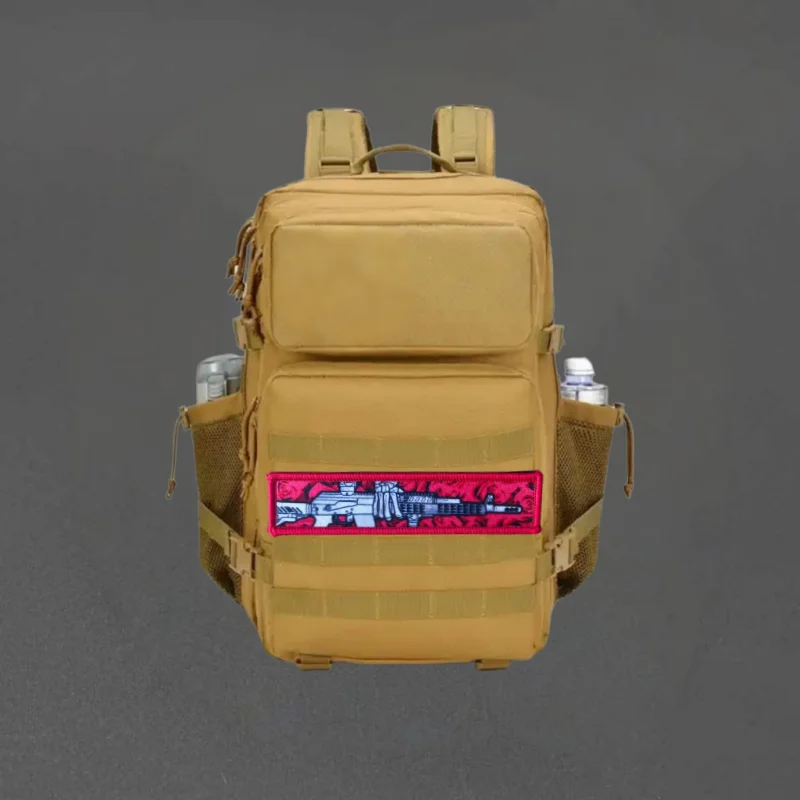 Parche con estampado de calavera, parches militares con gancho y bucle para ropa, insignia de moral táctica, pegatinas decorativas para mochila