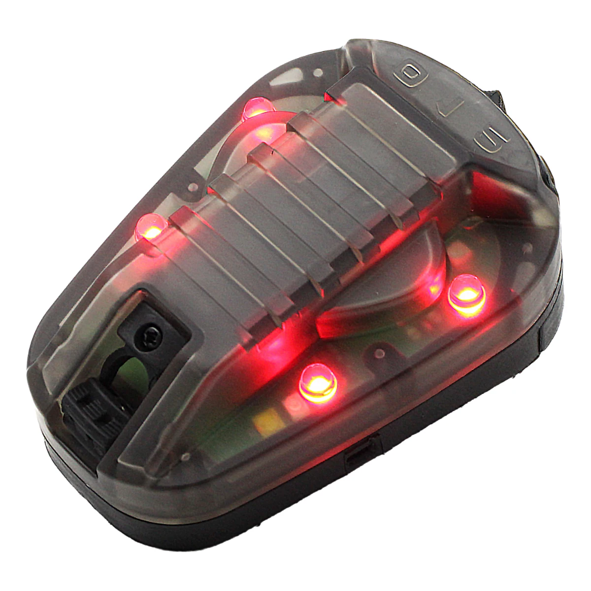 JOAXOR-luz de señal táctica para casco, luz militar IFF para casco, linterna, luz de señal de supervivencia para deportes al aire libre - imagen 2