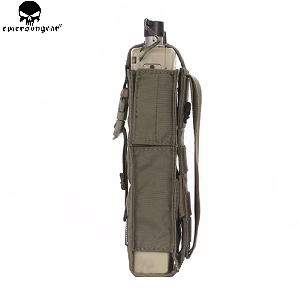 EMERSONGEAR PRC148/152 bolsa táctica para Radio Molle bolsa expuesta caza Airsoft Radio bolsa chaleco bolsa - imagen 4