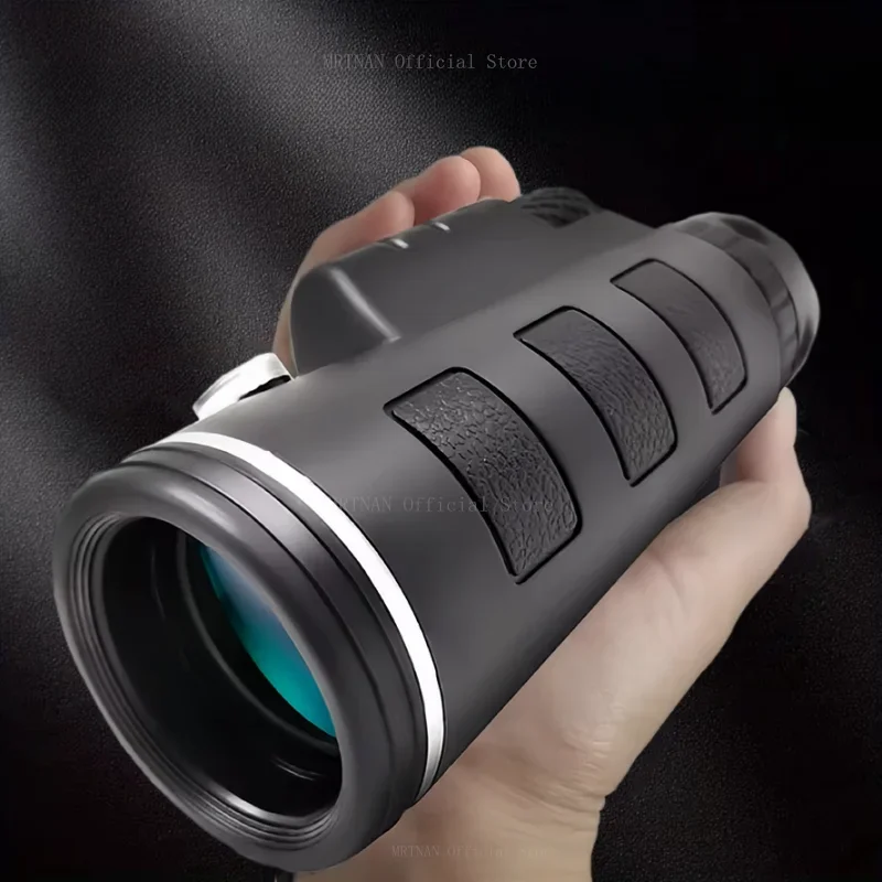 Telescopio Monocular de 40x60 con soporte para teléfono inteligente y trípode, lente de prisma BAK4 de alta potencia para caza y Camping - imagen 2