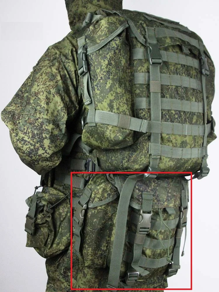 Bolsa de Asalto De 7L, equipo de ropa de caza, EMR, ATFG, OD, Camuflaje, chaleco táctico, MOLLE, Sub-Pack, 6SH117 - imagen 4