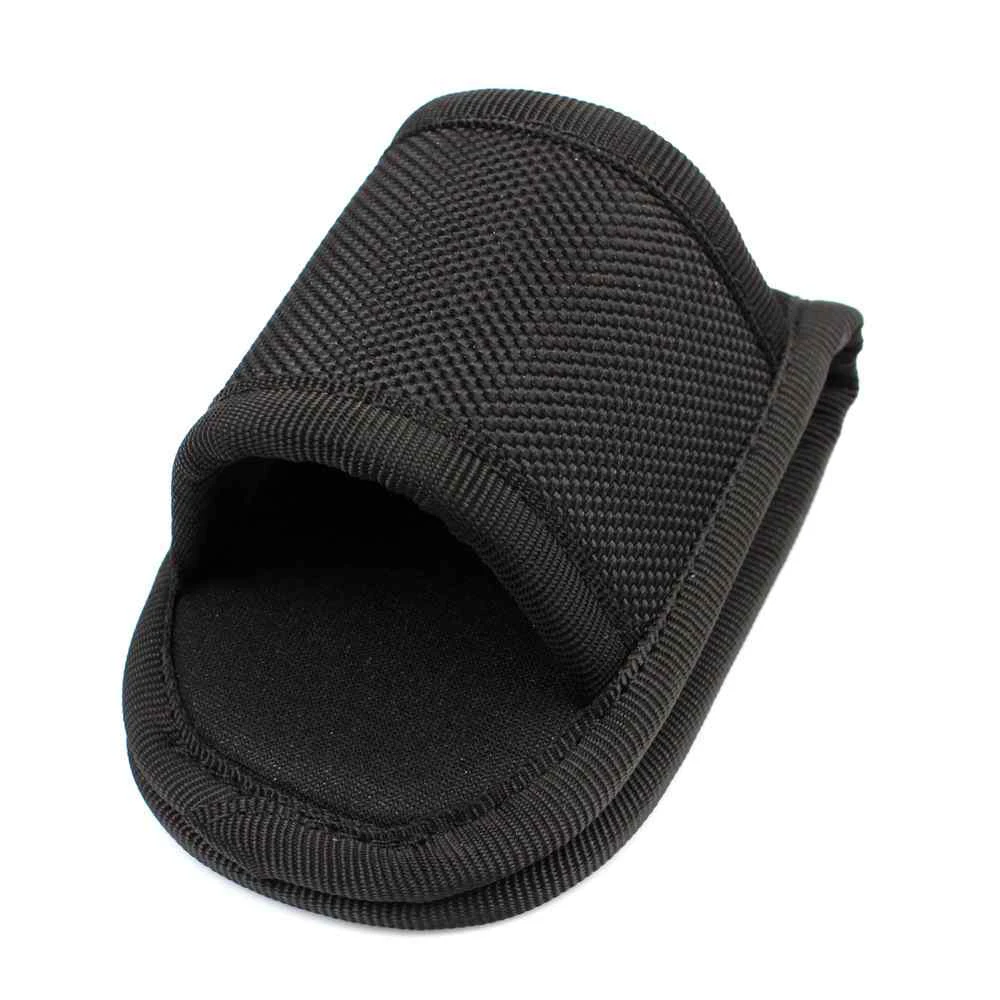 Soporte de linterna con tapa abierta, soporte compacto para luz, correa de anillo para linterna, cinturón de trabajo, tejido de baloncesto, funda transportadora de luz en D - imagen 5