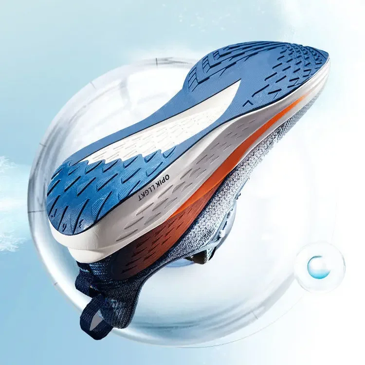 Zapatillas de deporte de malla, zapatos informales con cordones, zapatos ligeros vulcanizados para Hombre, Zapatillas para caminar, Zapatillas para Hombre, zapatos de moda - imagen 5