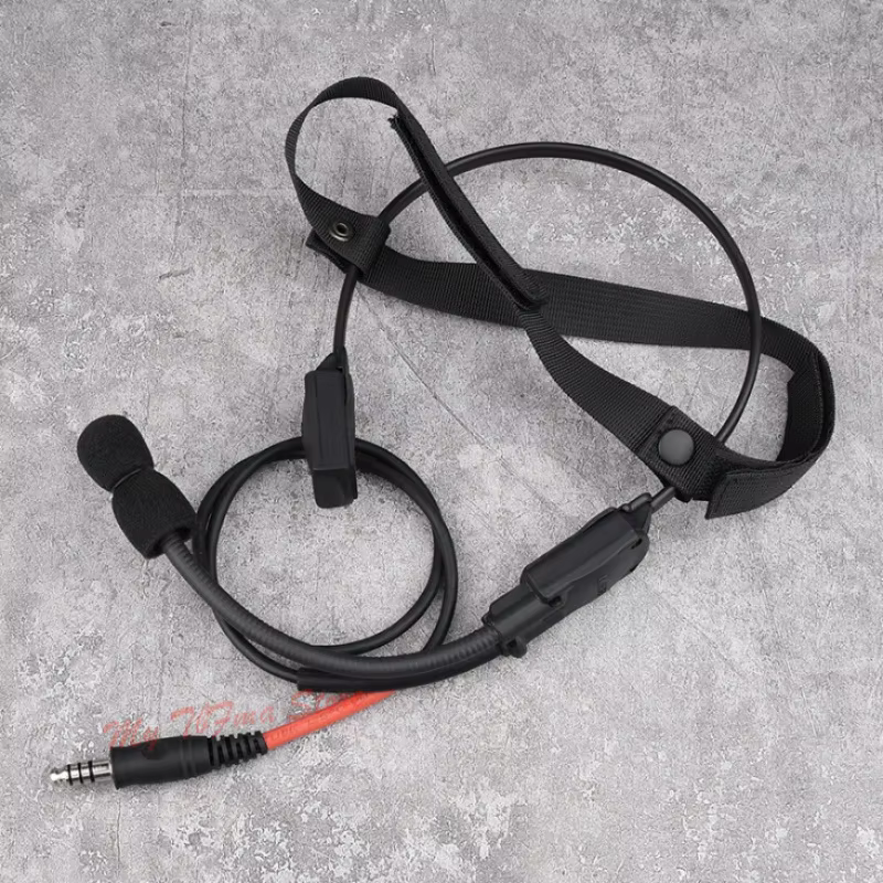 Auriculares tácticos MH180V de conducción ósea con micrófono impermeable