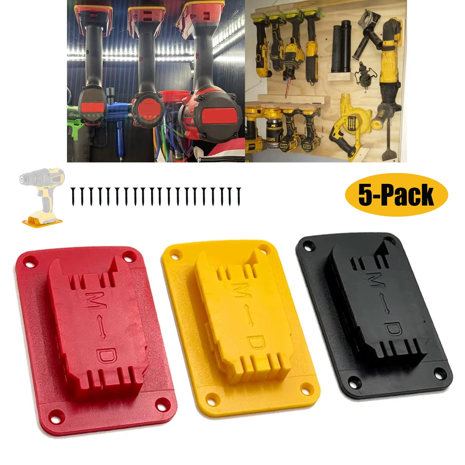 Soporte Dewalt para herramientas Milwaukee 18V - imagen 4