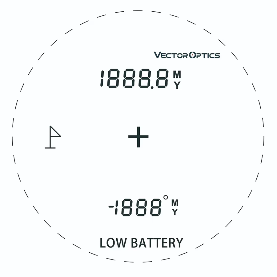 Vector Optics Telémetro láser largo alcance caza y exteriores - imagen 3