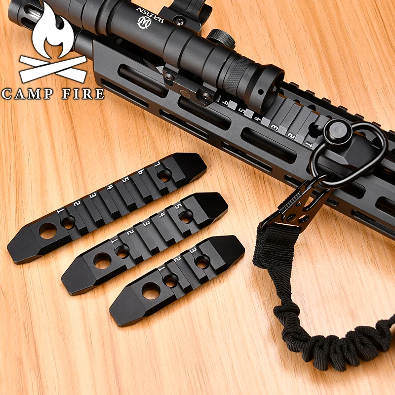 Cortina de riel Picatinny táctica de 20mm, cubierta de riel MLOK KEYMOD de aluminio CNC, eslinga de pistola para Rifle, hebilla de fijación, Base de montaje para caza Airsoft