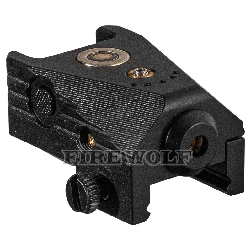 Mira láser táctica con punto rojo y verde, puntero láser, Rifle, pistola, Airsoft, carga magnética, accesorios de tiro con mira láser - imagen 2