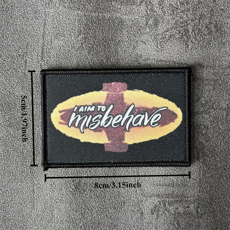 Parche con estampado táctico para ropa, insignias de moral, parches militares con gancho, pegatina para mochila, brazalete - imagen 5