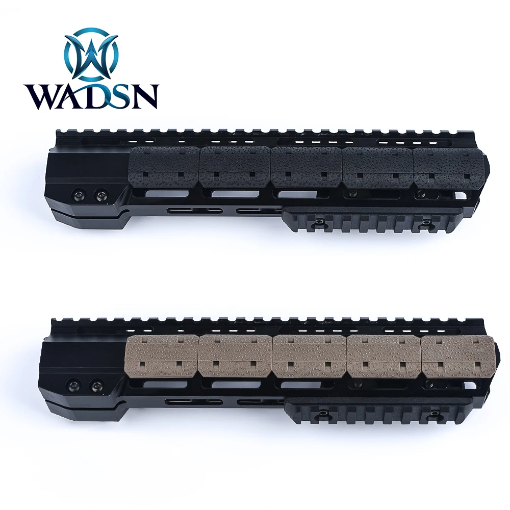 WADSN-cubierta de riel de guardamanos táctico para sistema m-lok, 12 piezas, montaje Airsoft Weaver M LOK tipo Softair M4 AEG, accesorio de caza - imagen 2
