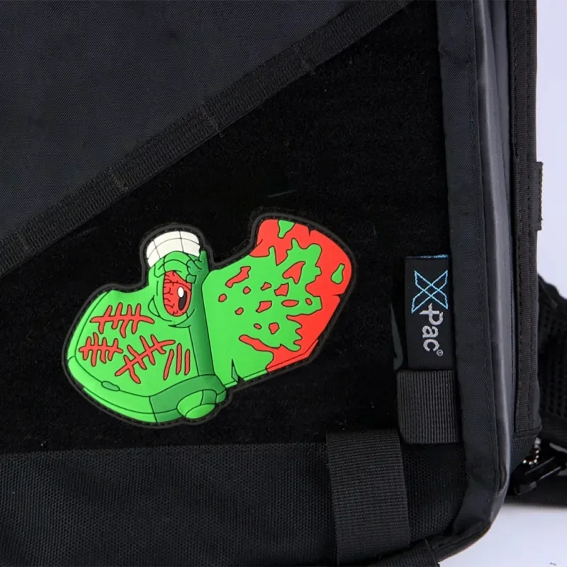 Parche táctico PVC mano zombi – Moral para mochila y ropa - imagen 5