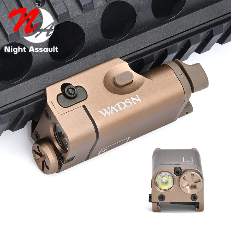 Táctica surefir xc1 linterna mini pistola pistola pistola pistola de aire ligero arma LED caza instantánea para Glock 17 18C 19 25 adecuado para 20mm picadiny - imagen 5