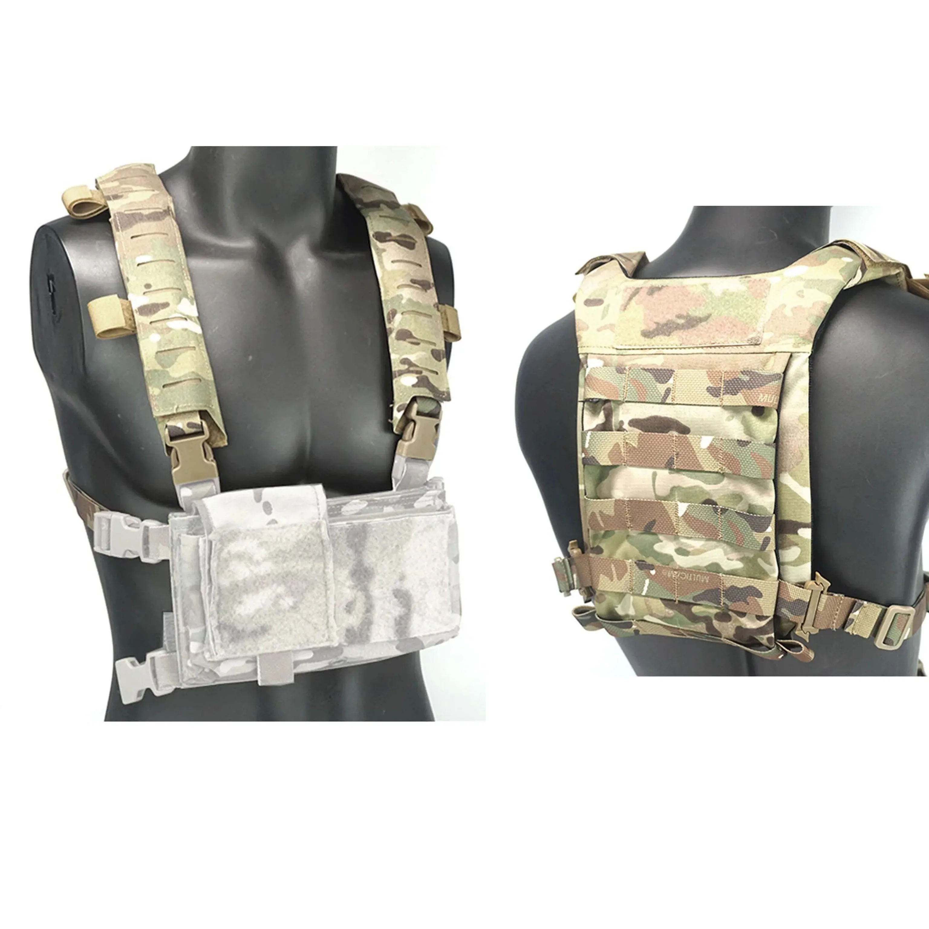 DMGear Panel MOLLE D3 SS Camuflaje General – Equipo Táctico Ligero - imagen 2