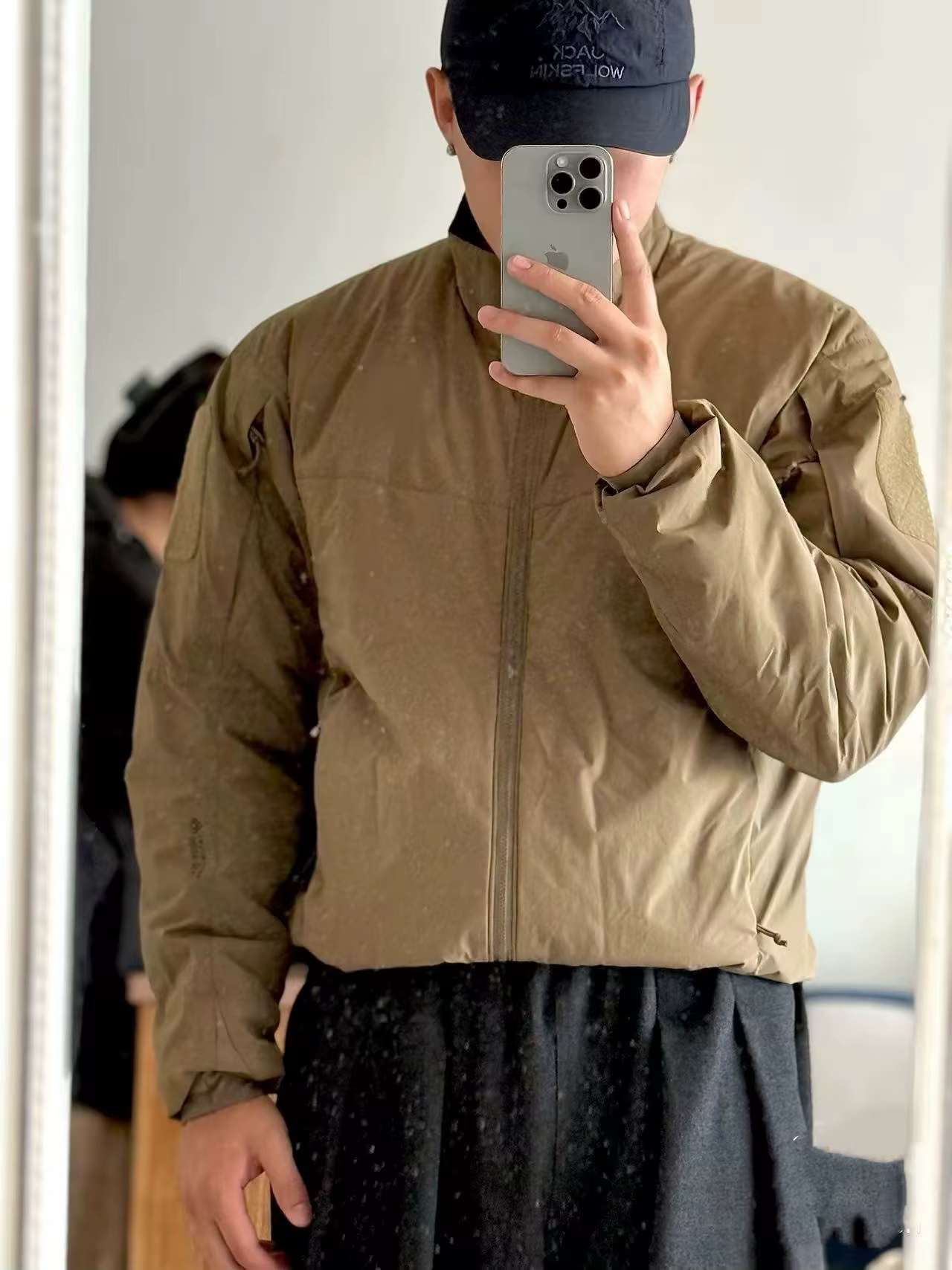 Chaqueta Gen 2 impermeable cortavientos con capucha cálida de algodón - imagen 5