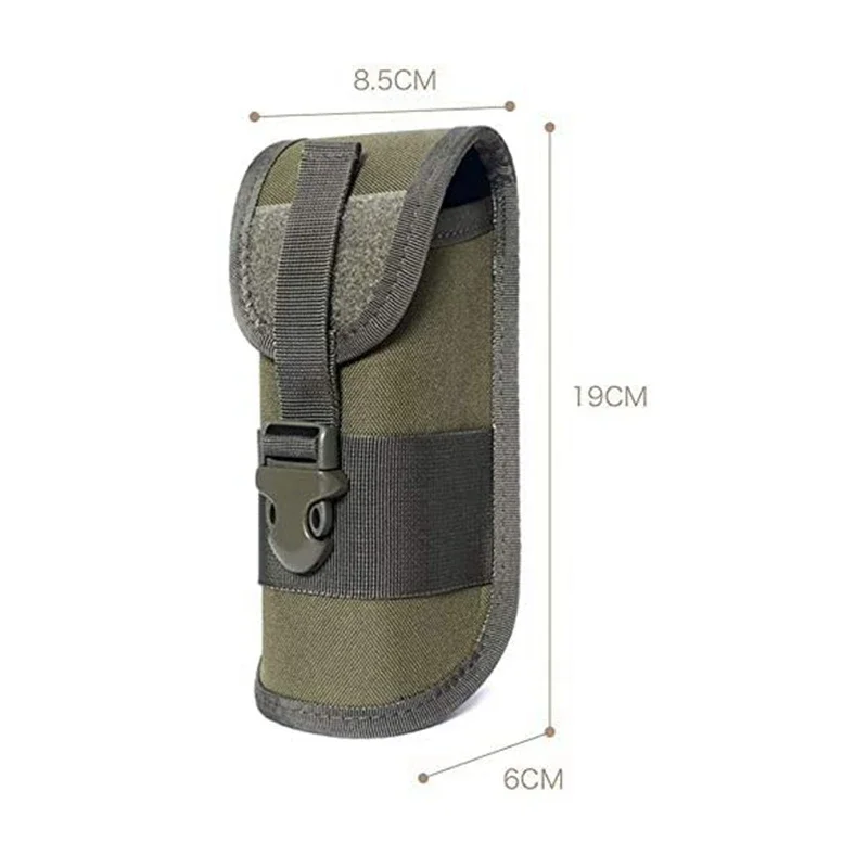 Bolsa táctica Molle para gafas de sol, riñonera EDC impermeable, bolsa protectora de almacenamiento de gafas EVA, bolsa para linterna al aire libre - imagen 4