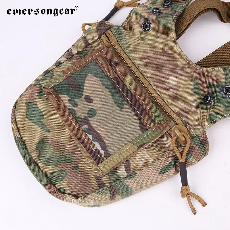 Emersongear-bolsa táctica portátil oculta para axilas, paquete de cubierta, bolsa Airsoft para caza, senderismo, entrenamiento de entrenamiento al aire libre - imagen 3