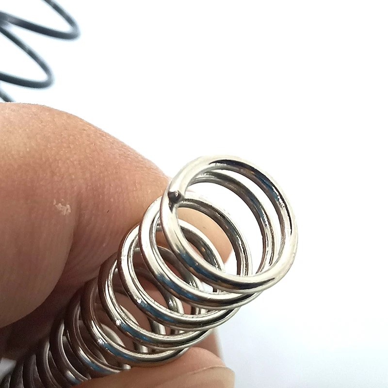 Resortes de compresión DIY resortes de acero potencia de paso Irregular para actualización de resorte AEG VSR L96 reparaciones retorno de presión ultralargo - imagen 5