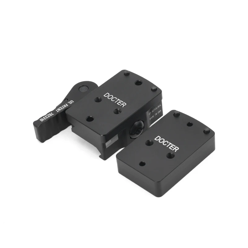 Soporte RM QD para RM06 Mini Red Dot Sight QD, placa elevadora de bloqueo automático compatible con Rifle de riel Picatinny Weaver de 20mm para caza - imagen 3
