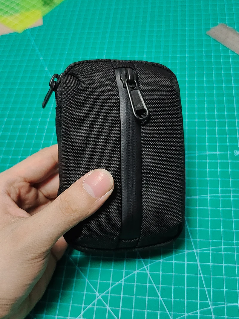 Bolsa organizadora táctica 1000D de nailon EDC, minibolsa multifuncional para llaves, auriculares, tarjetas de identificación y monedas - imagen 4