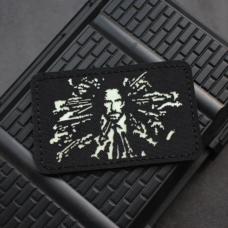 Parche luminoso táctico BABAYAGA de láser para mochila o chaqueta - imagen 5
