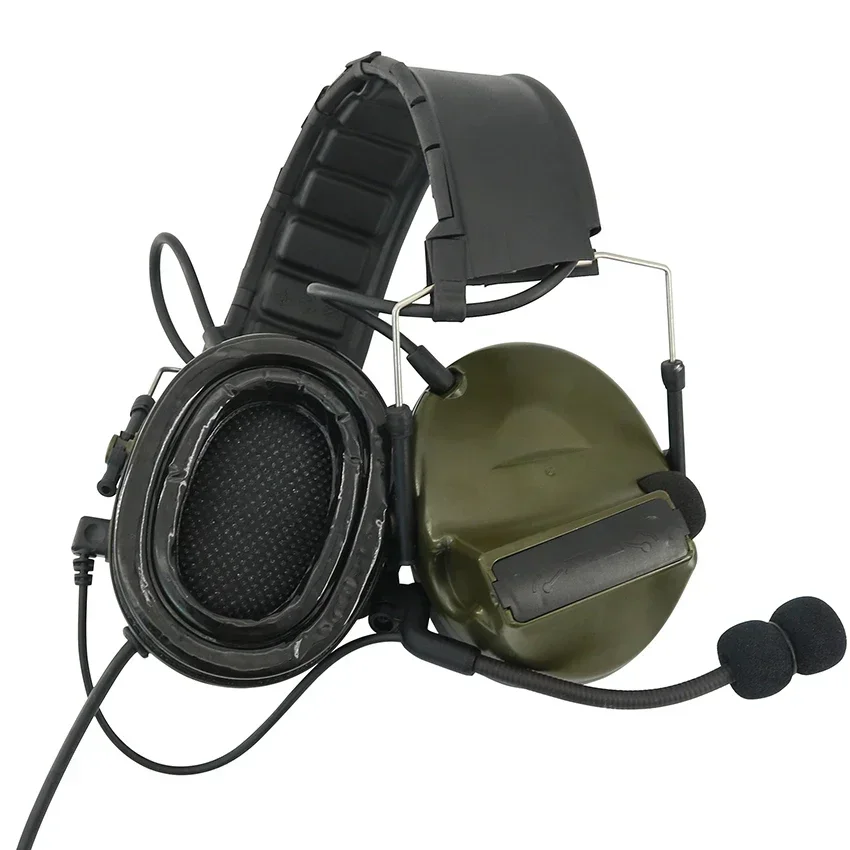 Ts Tac-Sky Comta Ii diadema extraíble protección auditiva orejeras de tiro Walkie Talkie táctico Airsoft Comta 2 auriculares - imagen 4
