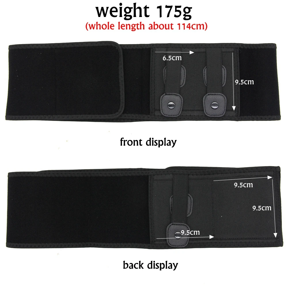 Funda para banda para el vientre para hombres y mujeres, funda para pistola de 9 mm y 380 con neopreno transpirable Glock 19 17 42 43 43x - imagen 2