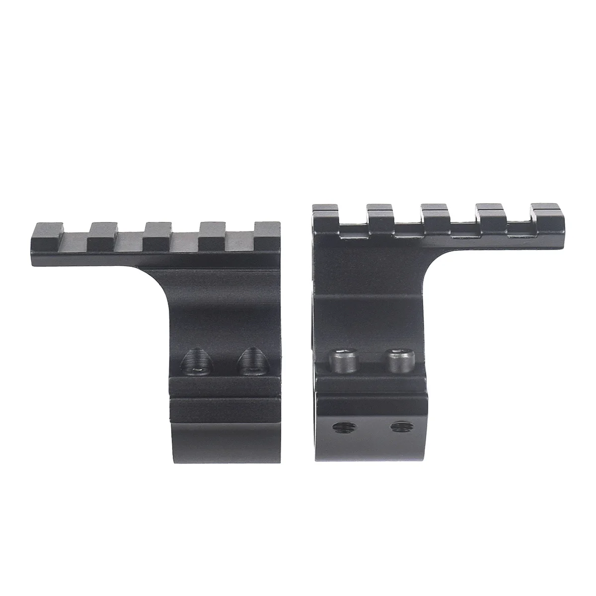 Soporte de abrazadera de tubo táctico de 17mm-27mm, 25,4/30mm RM, mira de punto rojo, soporte para linterna láser, abrazadera de barril de riel de 20mm para AK47 M4 AR15