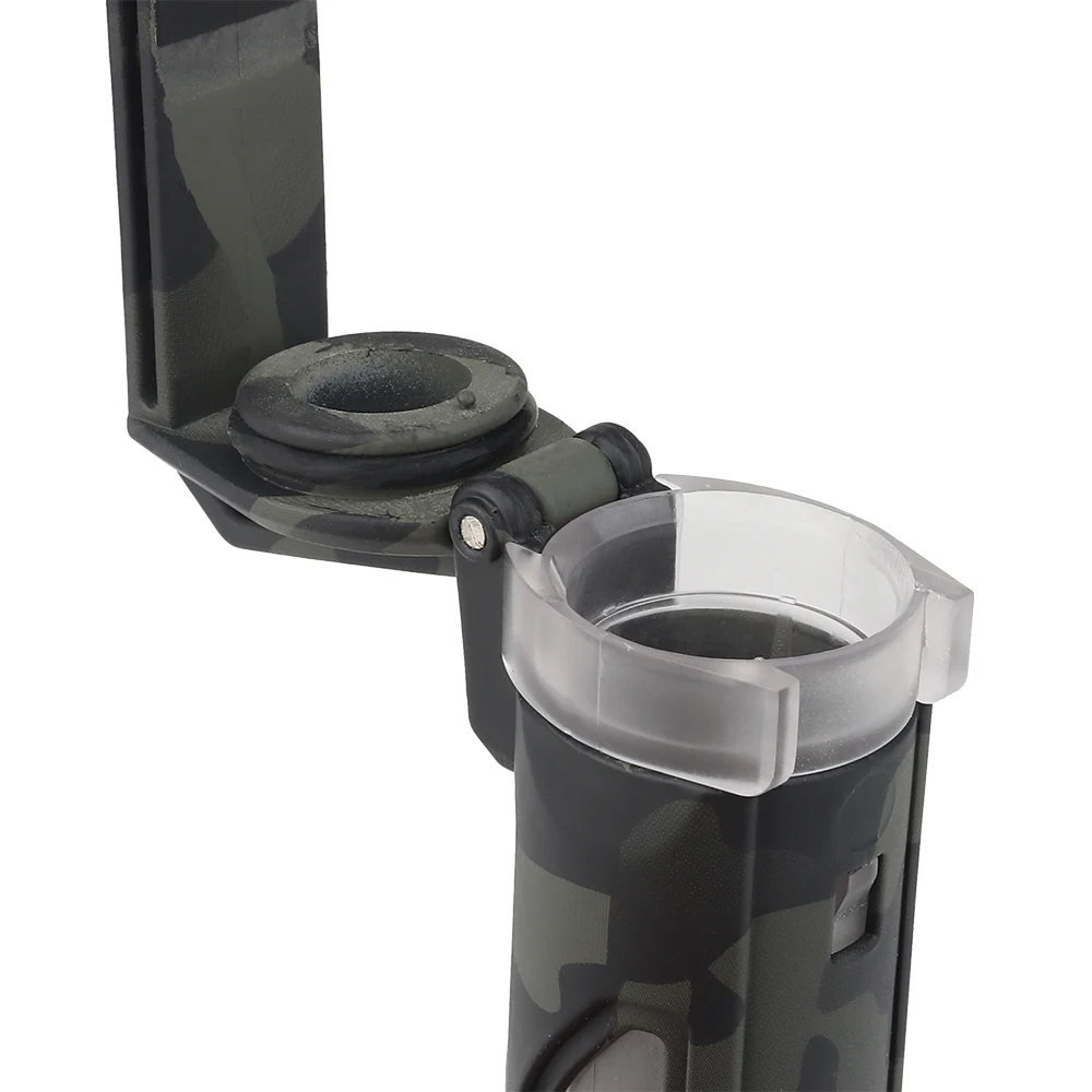 Caja de almacenamiento de batería táctica Compatible con 18650 CR123 AA/AAA, resistente al agua, herramientas de Paintball de caza, accesorios, bolsa de soporte - imagen 4