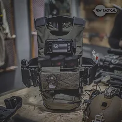 PEW Tactical Lv119 Plate Carrier chaleco táctico con faja MOLLE
