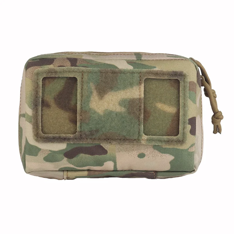 Portador de placa Airsoft Molle, placa de navegación para teléfono, bolsa de protección wi, acceso rápido, chaleco táctico plegable, montaje de aparejo en el pecho - imagen 5