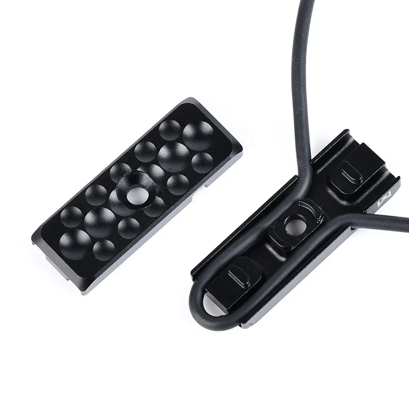 Guía de cables, interruptor remoto de presión, sistema Mlok Keymod, linterna láser, gestión de cables, accesorios para armas de metal airsoft - imagen 2