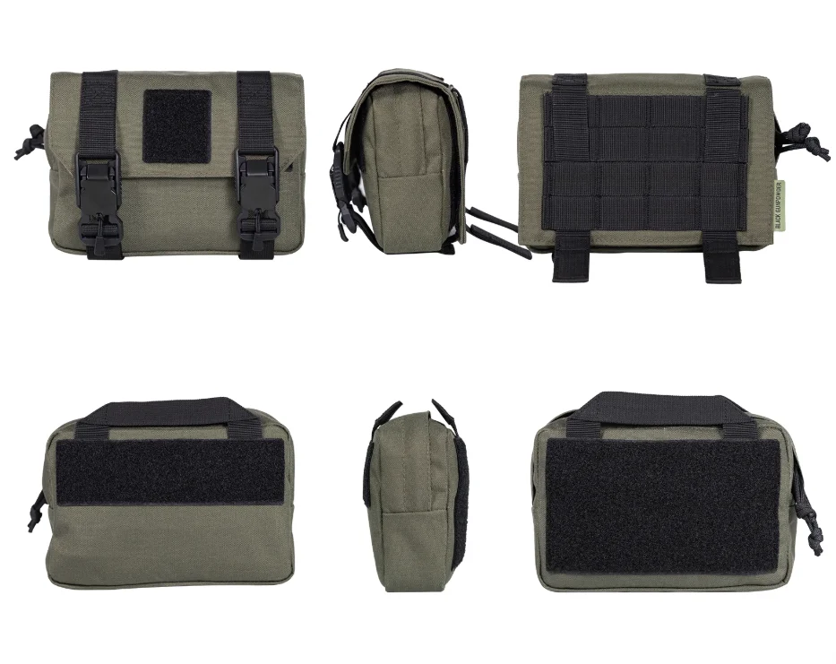 Bolsa de restos de liberación rápida magnética desmontable MOLLE para deportes al aire libre - imagen 5