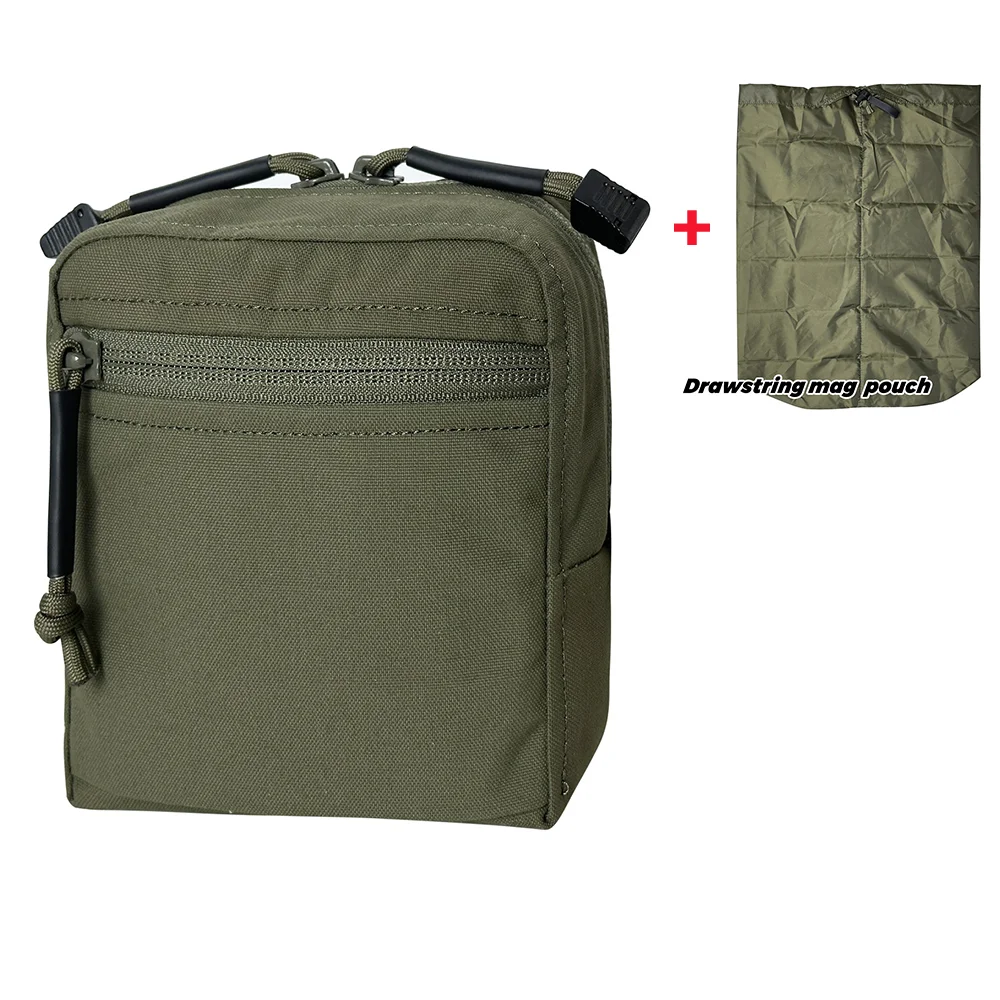 Bolsa táctica UNIONTAC con doble cremallera YKK, bolsa de accesorios GP inteligente con bolsa magnética, bolsillo interior, correa Molle, nailon 500D - imagen 3