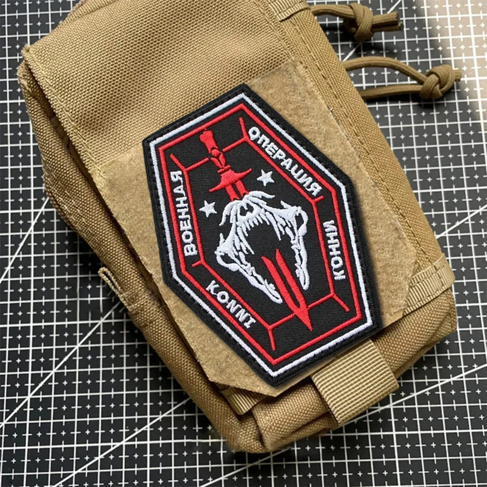 Parche táctico del equipo COD Shadow Snake, parches bordados con gancho y bucle, insignia de moral, brazalete del ejército militar, pegatinas para mochila - imagen 3