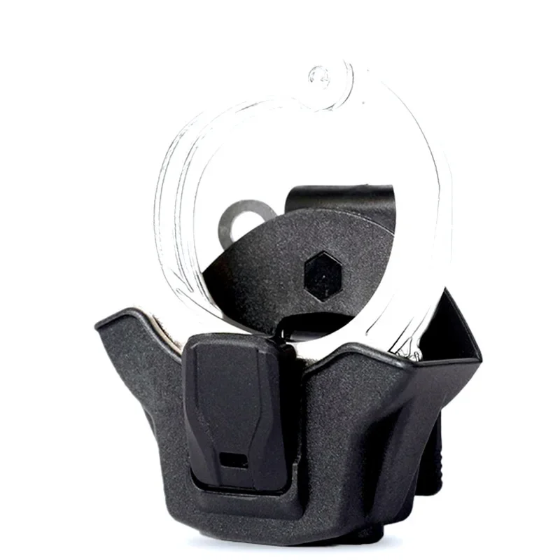 Bolsillos tácticos para la cintura, funda para bolsa con soporte para esposas, bolsa para deportes al aire libre, bolsa de extracción rápida, funda para esposas, accesorios tácticos - imagen 3