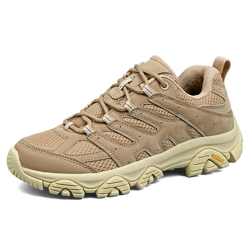 HIKEUP Zapatos de senderismo de caña alta de gran tamaño para hombres y mujeres - Calzado de montañismo de senderismo con soporte de tobillo transpirable - imagen 3