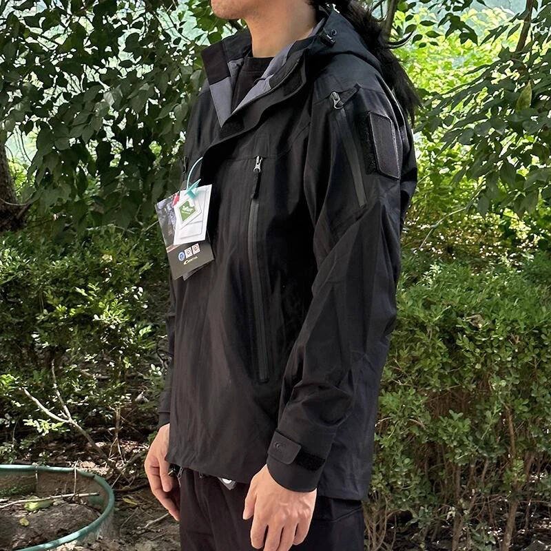 Traje de asalto táctico de concha dura, chaqueta PRG, abrigo de concha transpirable resistente al viento e impermeable para montañismo, corte ergonómico 3D - imagen 3