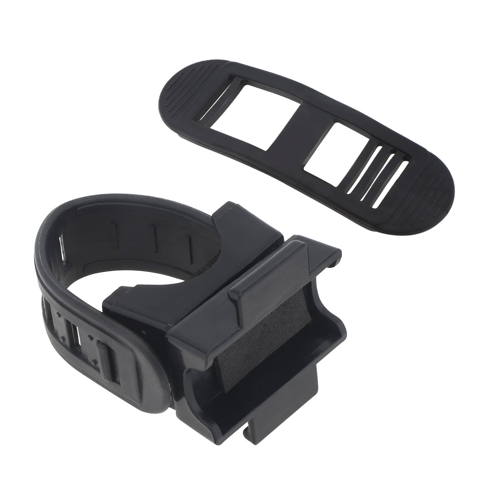 Soporte universal linterna bicicleta montaje 360° con correas ajustables - imagen 5