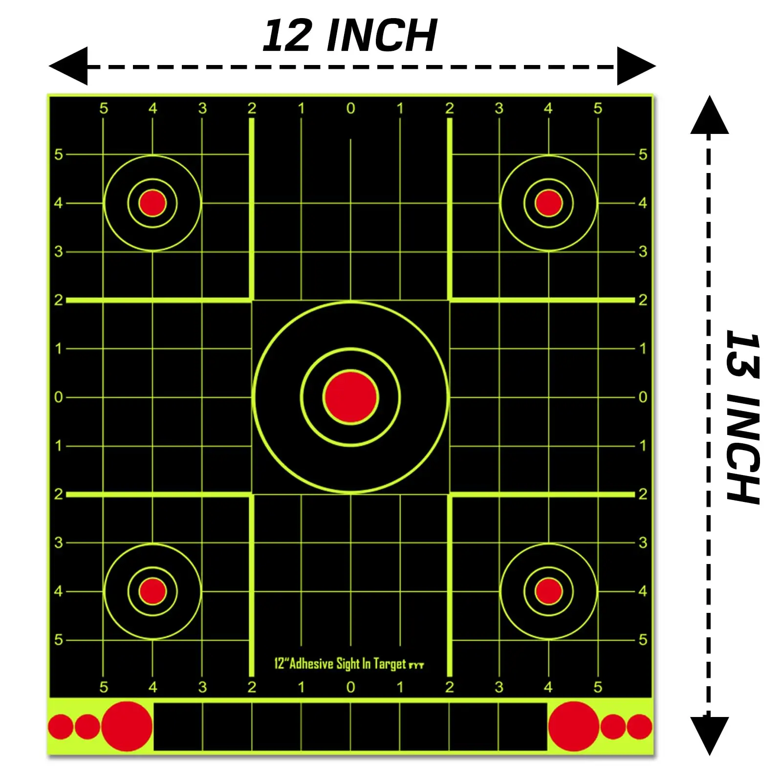 Papeles de tiro adhesivos para carabina aire: interior/exterior - imagen 3