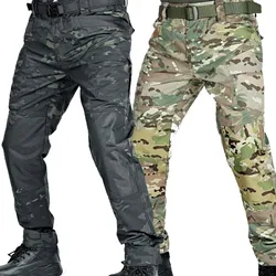 Pantalones de combate pantalones tácticos multibolsillos pantalones Ripstop pantalones de caza ropa de hombre ropa de trabajo de entrenamiento resistente al desgaste pantalón