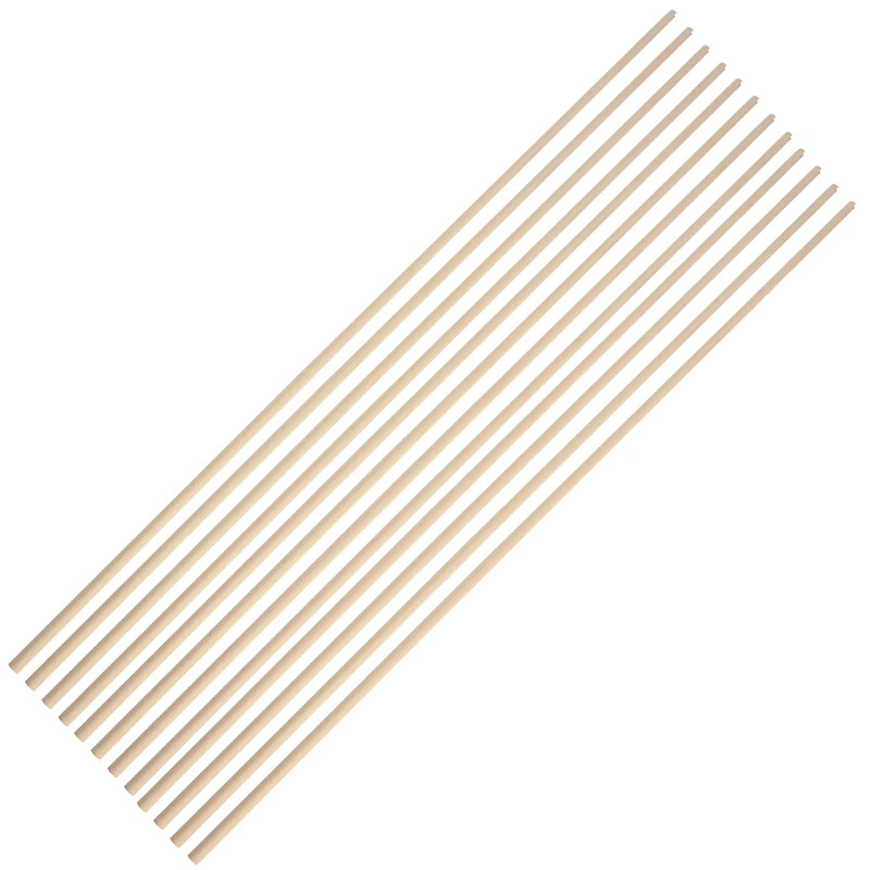 12/24 Uds tiro con arco flecha de madera eje 80/81cm de longitud diámetro 8/8, 5/9mm arco recurvo arco tradicional caza tiro flecha de madera eje - imagen 4