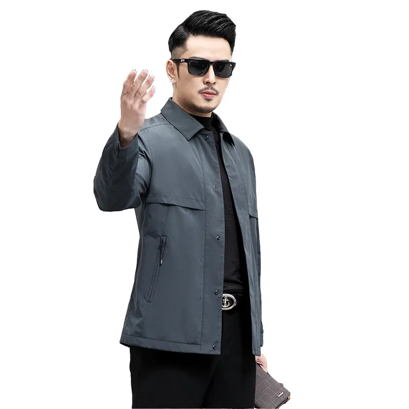 Chaqueta táctica a prueba de puñaladas para hombres, chaqueta de negocios a prueba de picado, Material compuesto de polímero antihacker, ropa Flexible anticorte - imagen 5