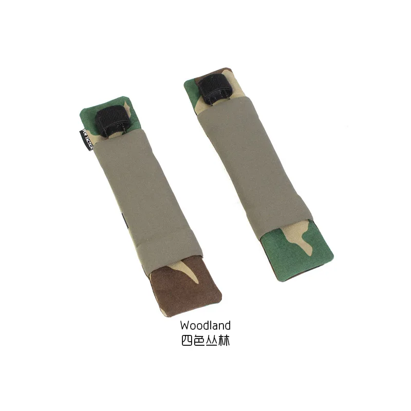 1 par de hombreras protectoras para chaleco táctico, almohadillas acolchadas para correa de hombro, universales para caza - imagen 5