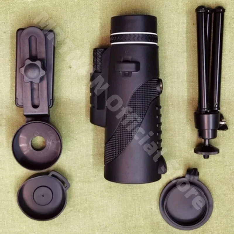 Monocular telescopio BAK4 largo alcance con trípode y clip móvil - imagen 3