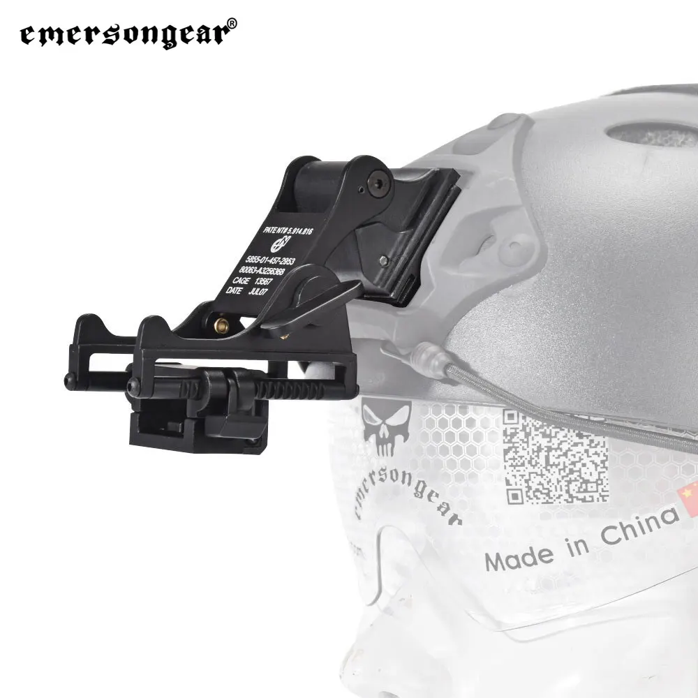 Emersongear PSV-7 PSV-14 casco táctico soporte de montaje de visión nocturna soporte de casco plegable accesorios de combate