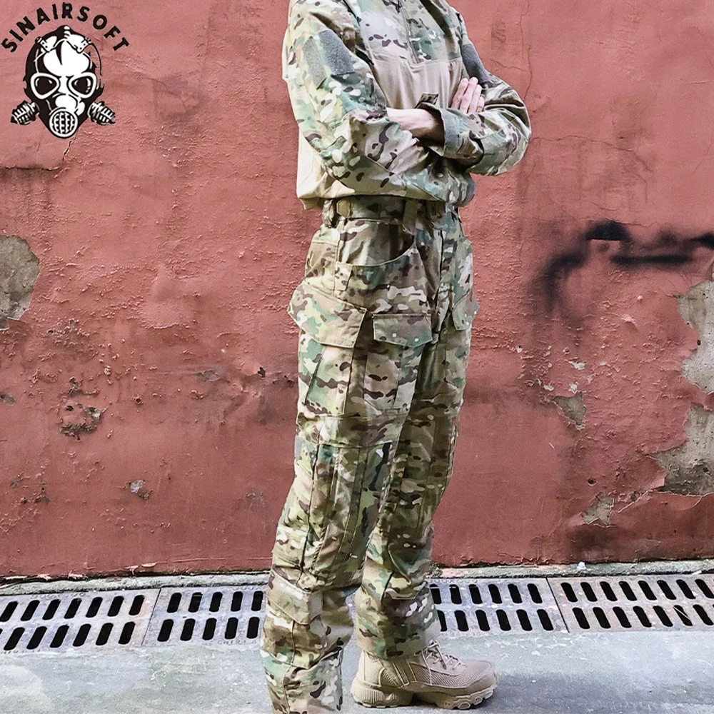 Pantalón Cargo Gen2 impermeable, pantalones tácticos para hombre, nuevos pantalones de combate de entrenamiento, pantalones multibolsillos resistentes al desgaste para hombre, senderismo al aire libre - imagen 2